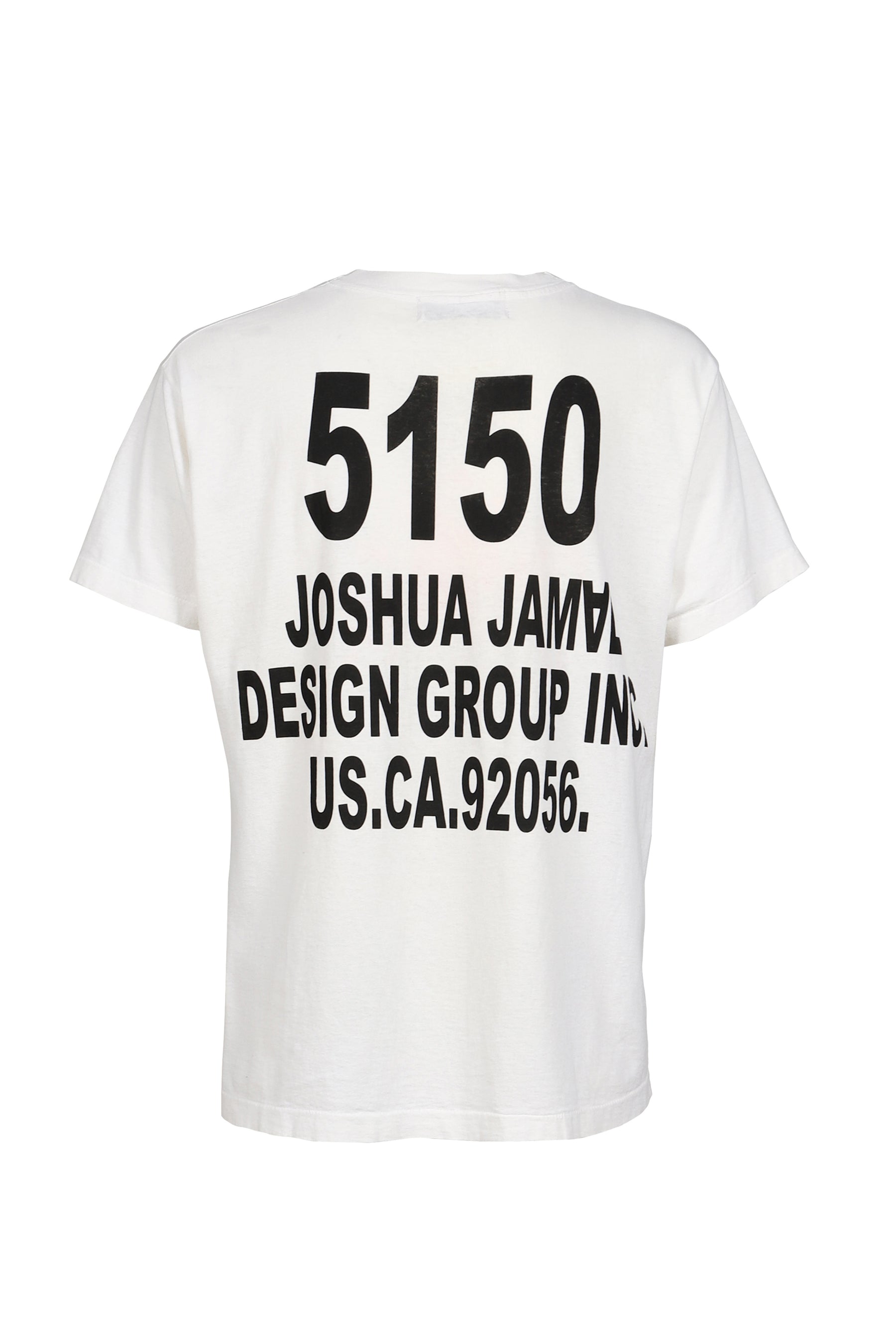 SLUG TEE (UPCYCLED VINTAGE TEE) / WHT
