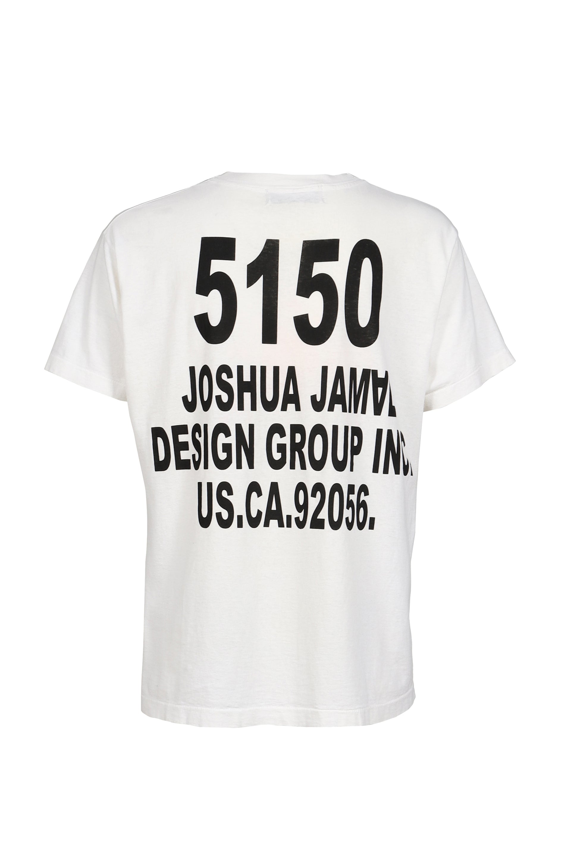 SLUG TEE (UPCYCLED VINTAGE TEE) / WHT
