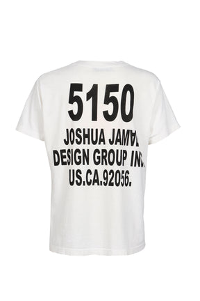 SLUG TEE (UPCYCLED VINTAGE TEE) / WHT