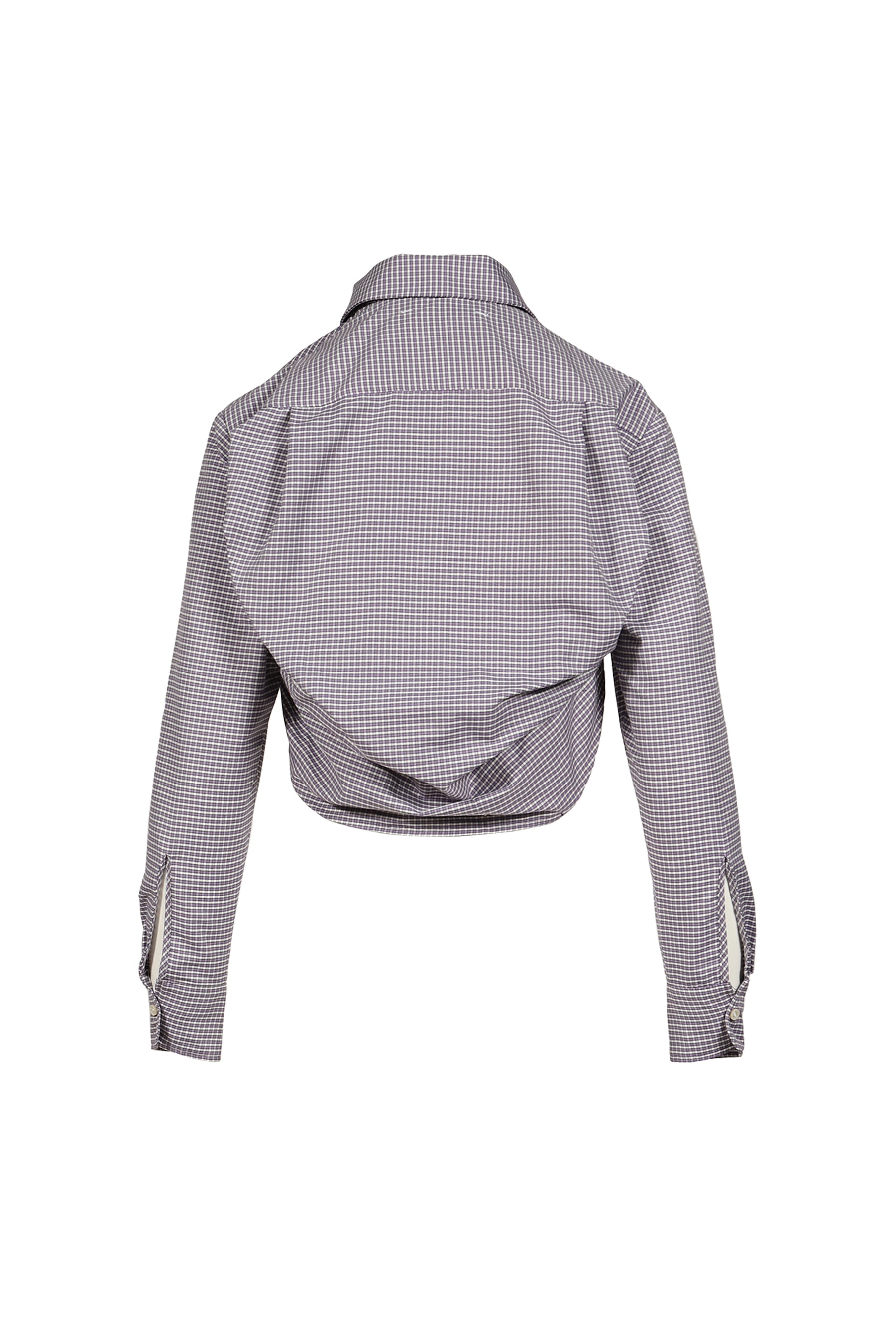 LIFTED SHIRT / BLU