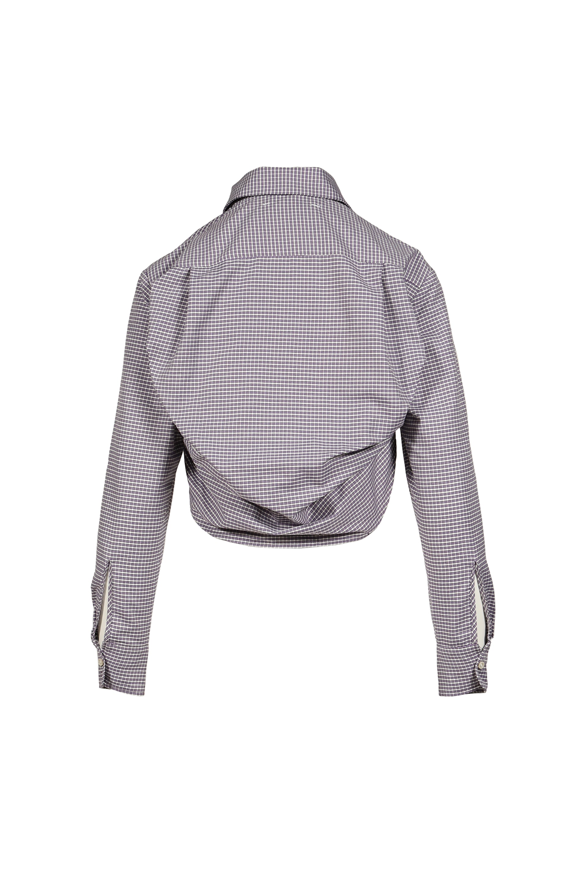 LIFTED SHIRT / BLU