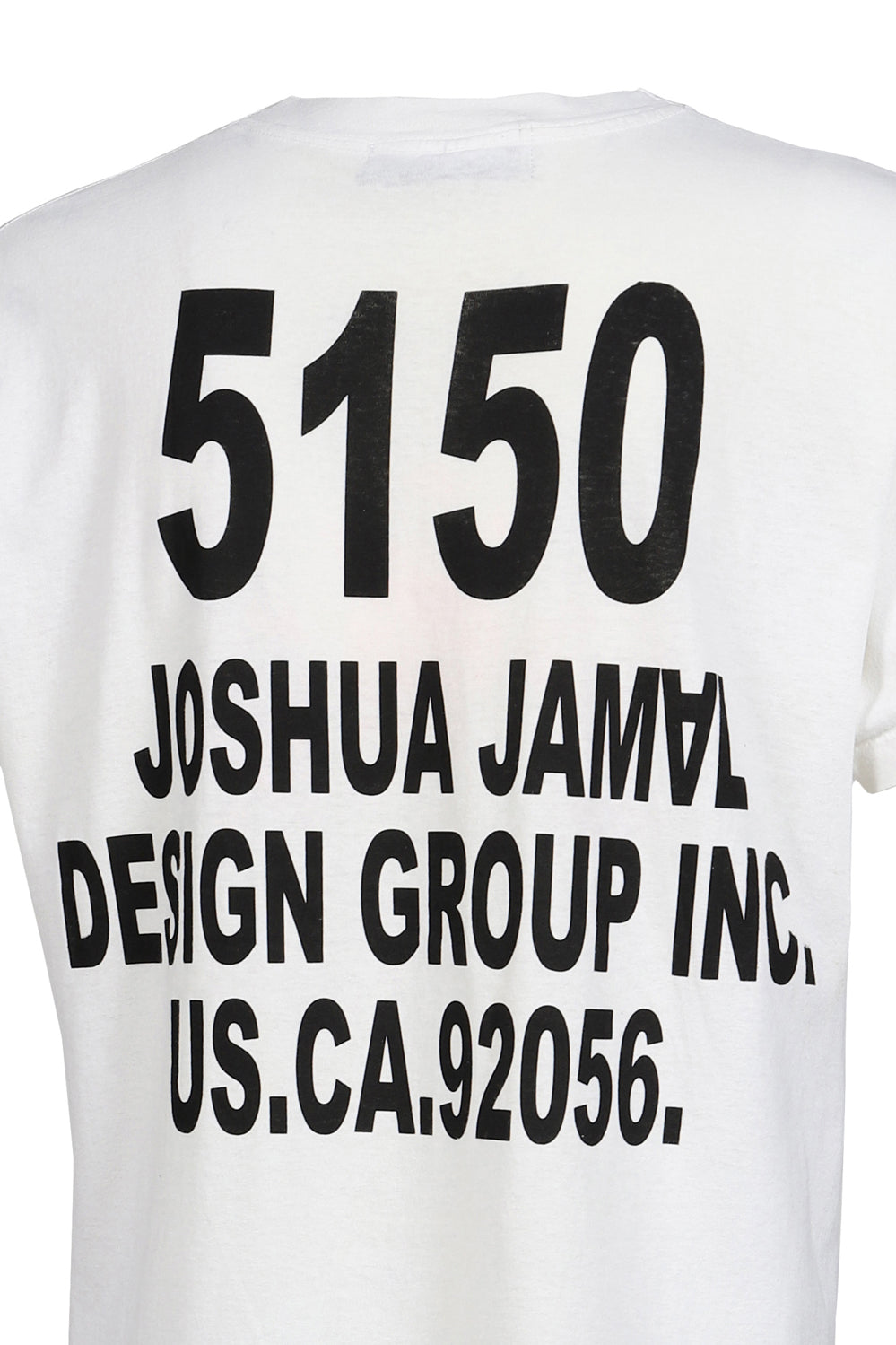 SLUG TEE (UPCYCLED VINTAGE TEE) / WHT