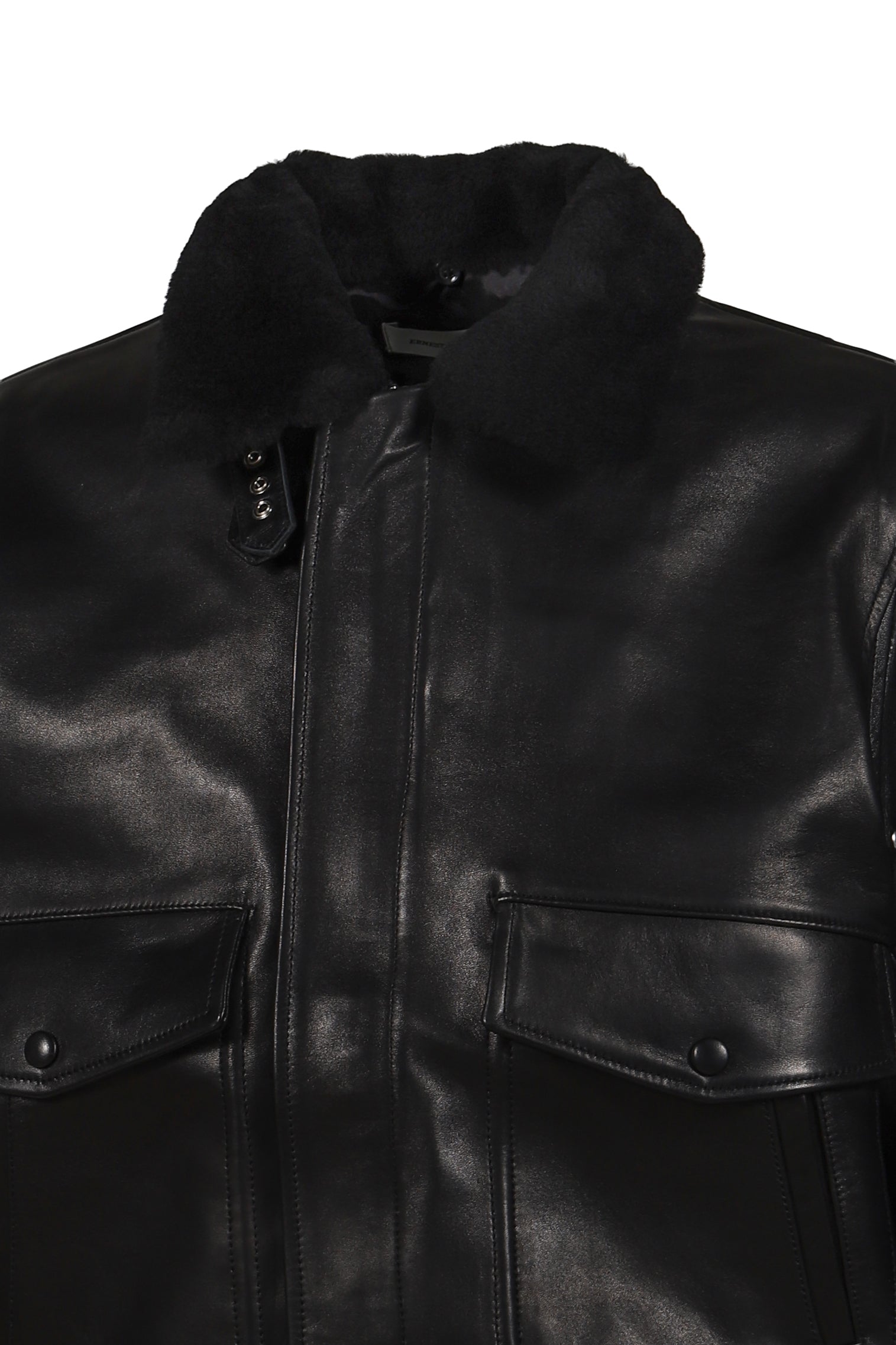 ERNEST W. BAKER アーネストベイカー FW25 AVIATOR LEATHER JACKET