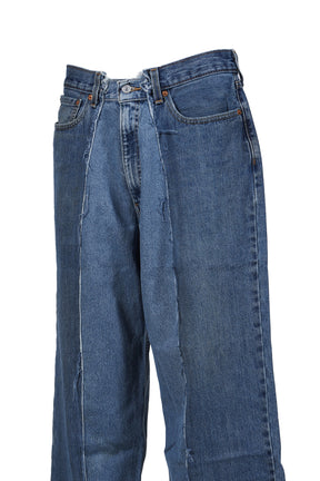 REMAKE WIDE DENIM PANTS / ASSORTED 
