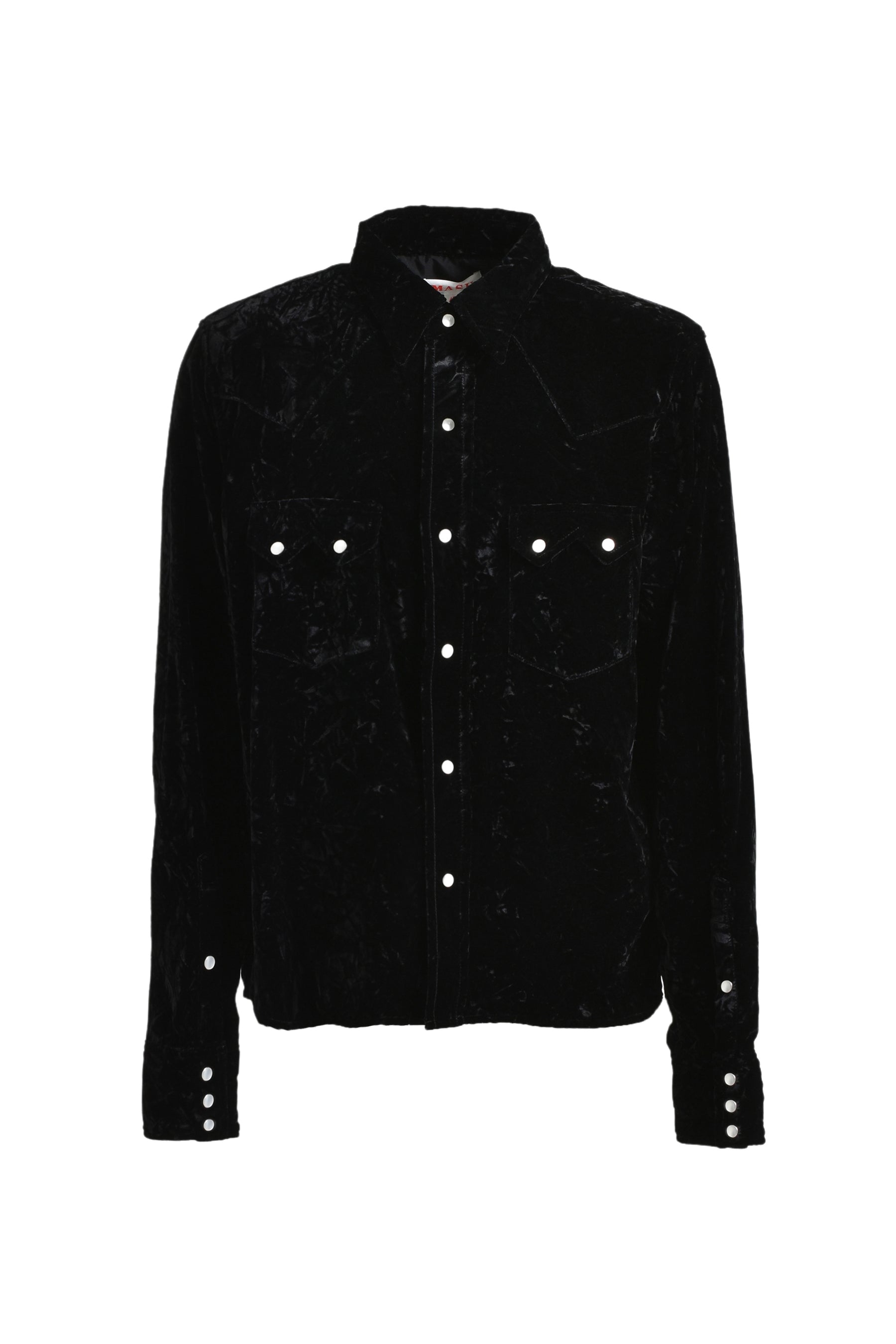 ELEPHANT WESTERN SHIRT / BLK