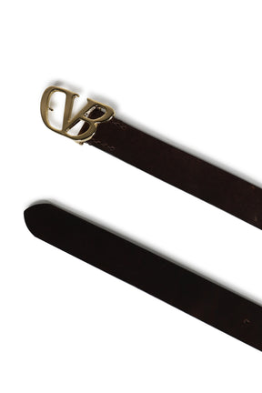 "DB" HOOK BUCKLE BELT / D.BRW