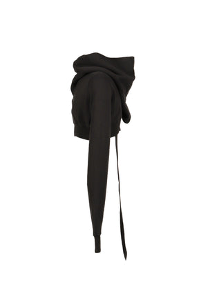 MICRO MOUNTAIN HOODIE / BLACK