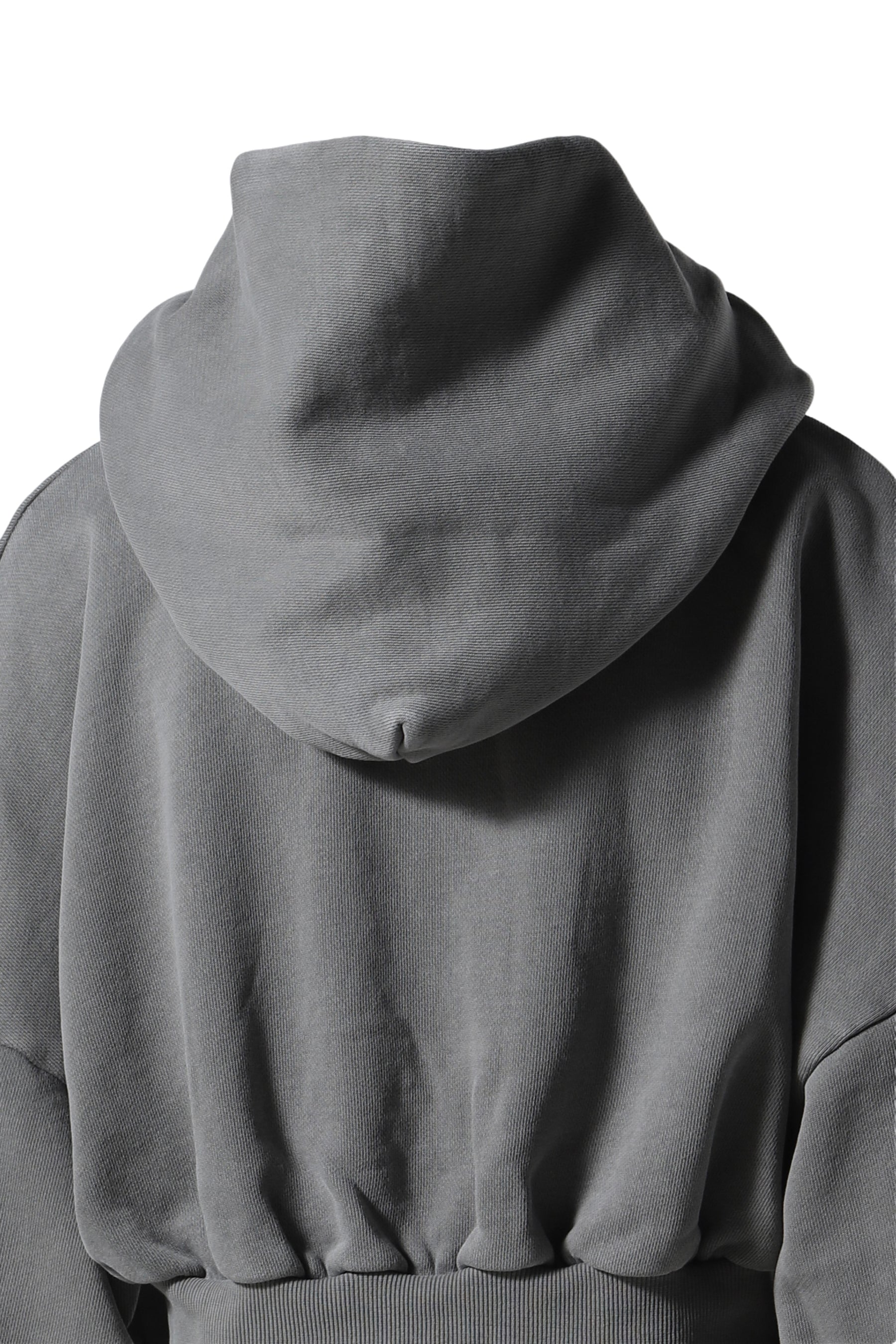 CROPPED HEAVY HOOD / RHINO