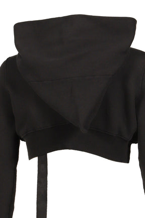 MICRO MOUNTAIN HOODIE / BLACK