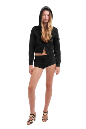 UTILITY BOOTS SHORTS IN BLACK / BLK