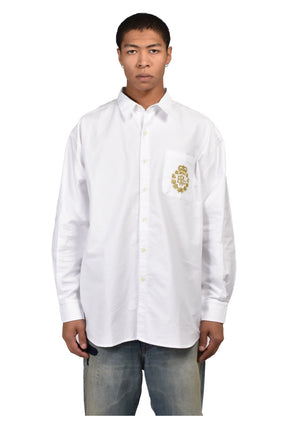 UNISEX OXFORD SHIRT WOVEN / WHT