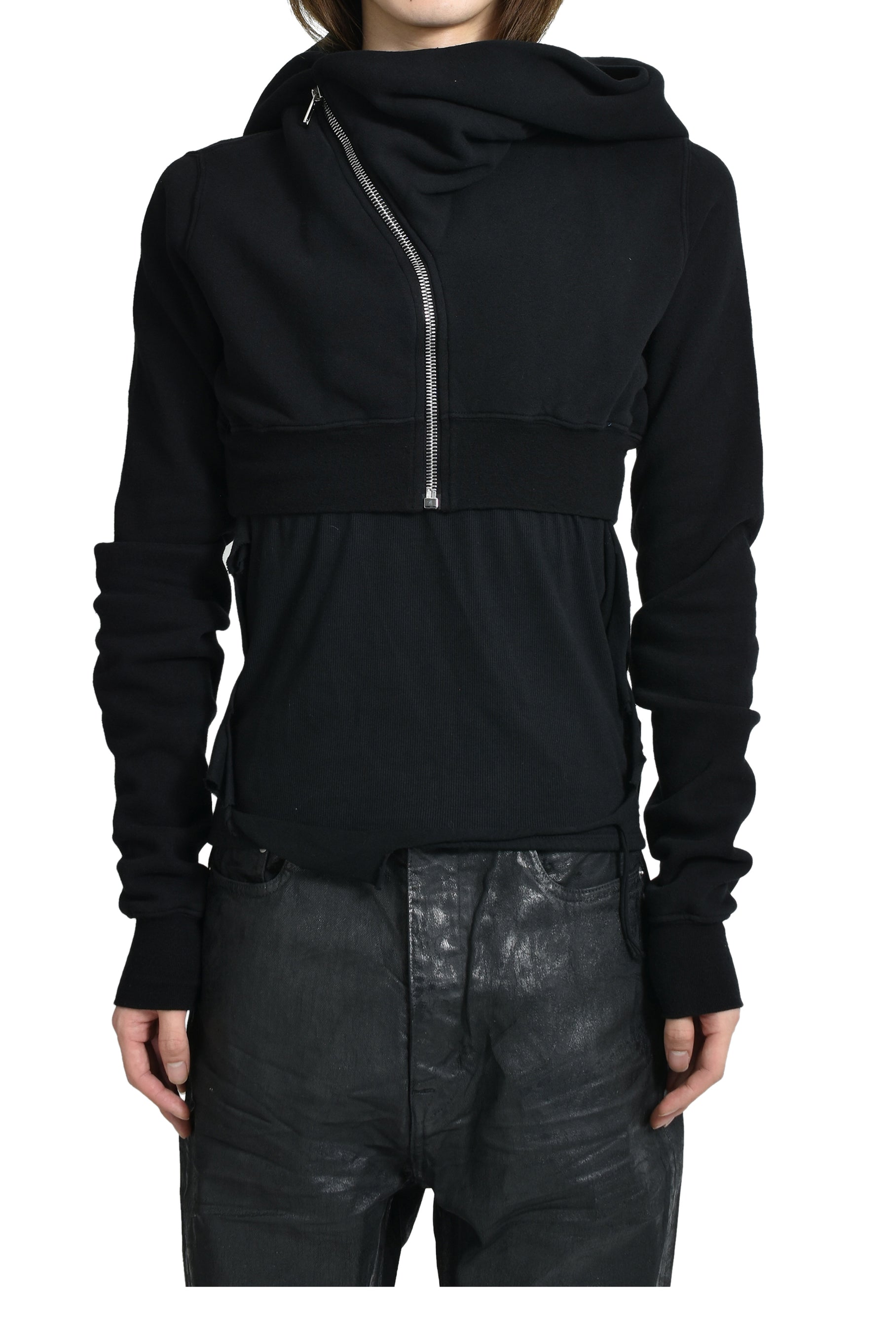 MICRO MOUNTAIN HOODIE / BLACK