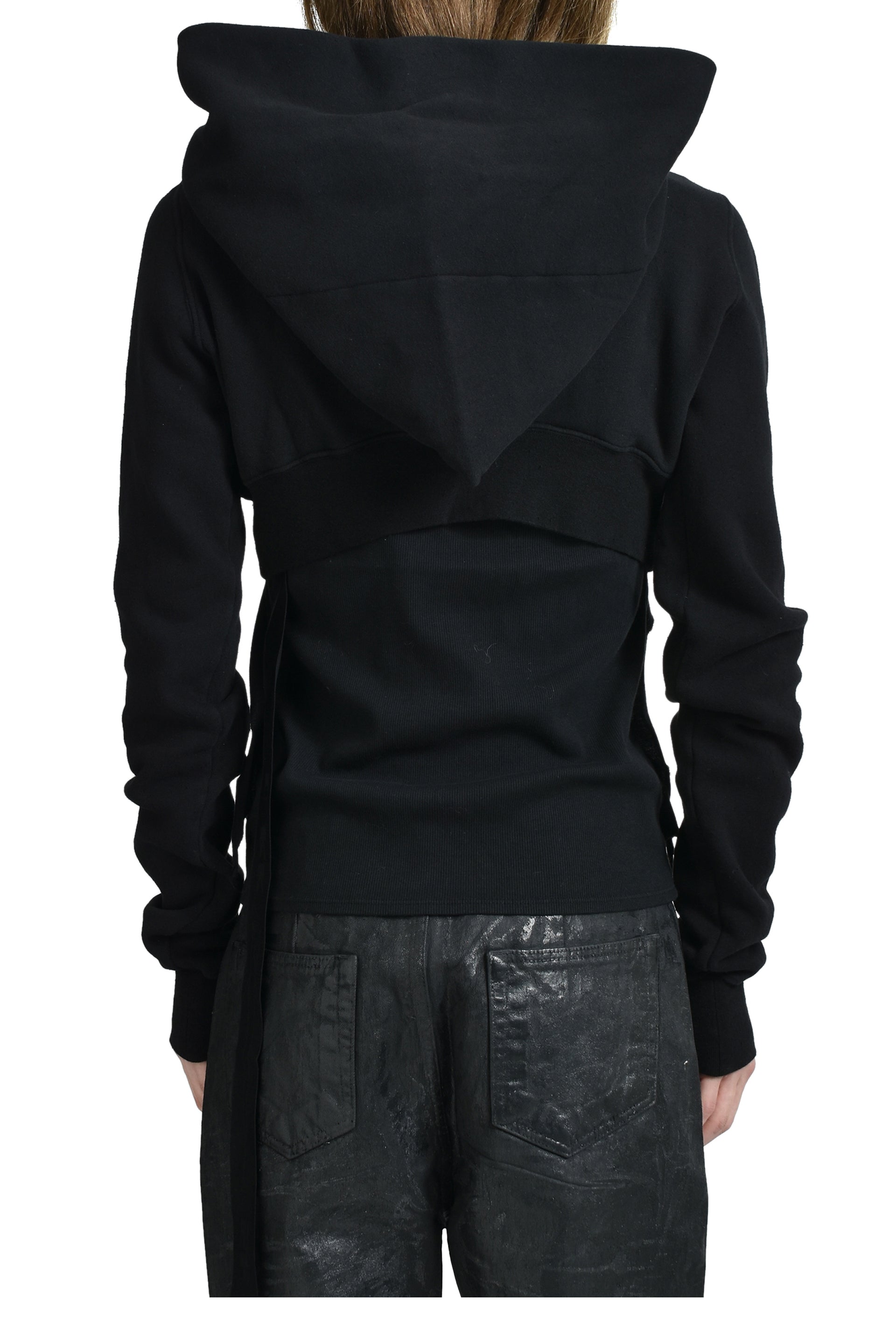 MICRO MOUNTAIN HOODIE / BLK