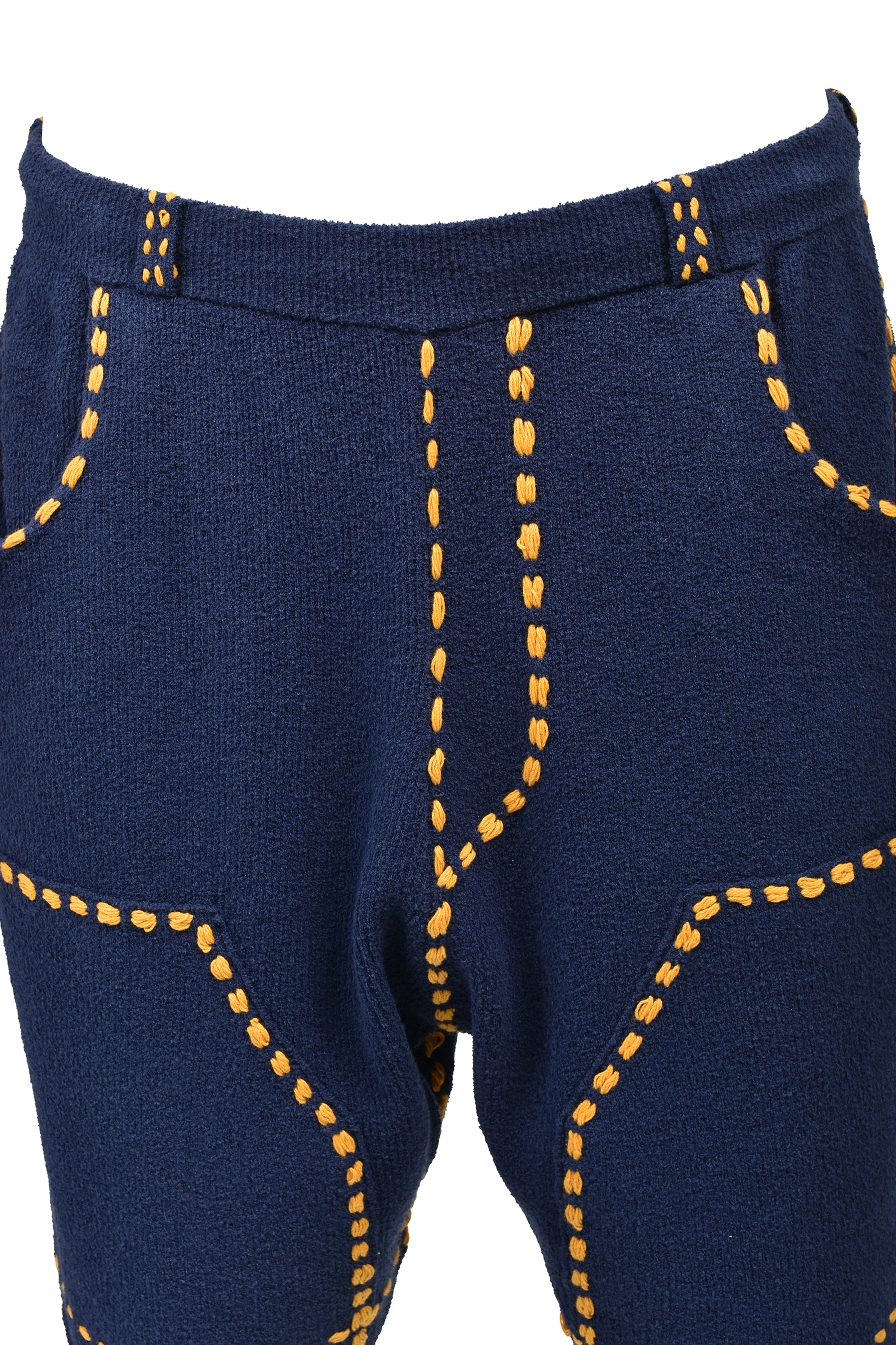 SUMMER PG1 DOUBLE KNEE SHORTS / NVY