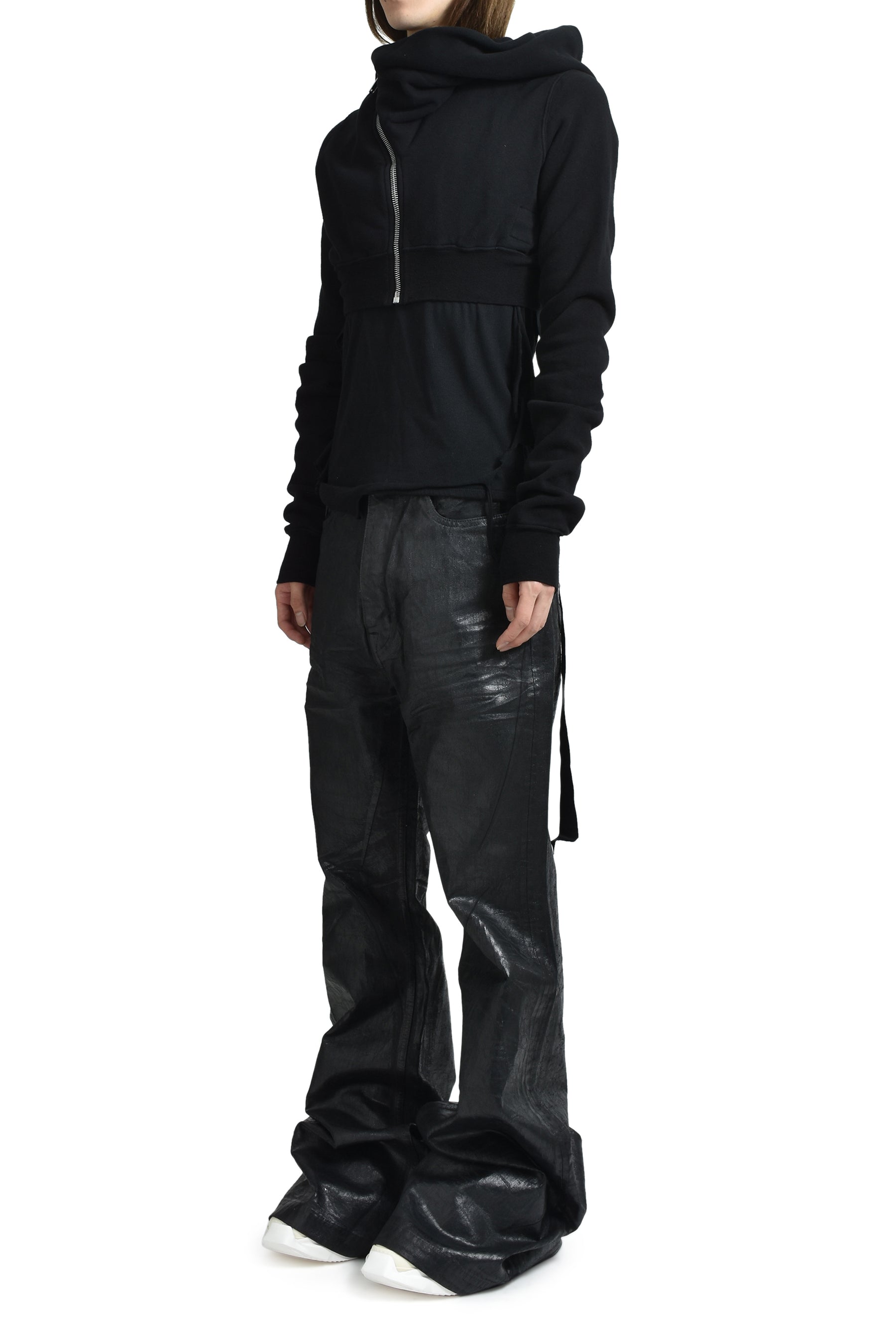 MICRO MOUNTAIN HOODIE / BLACK