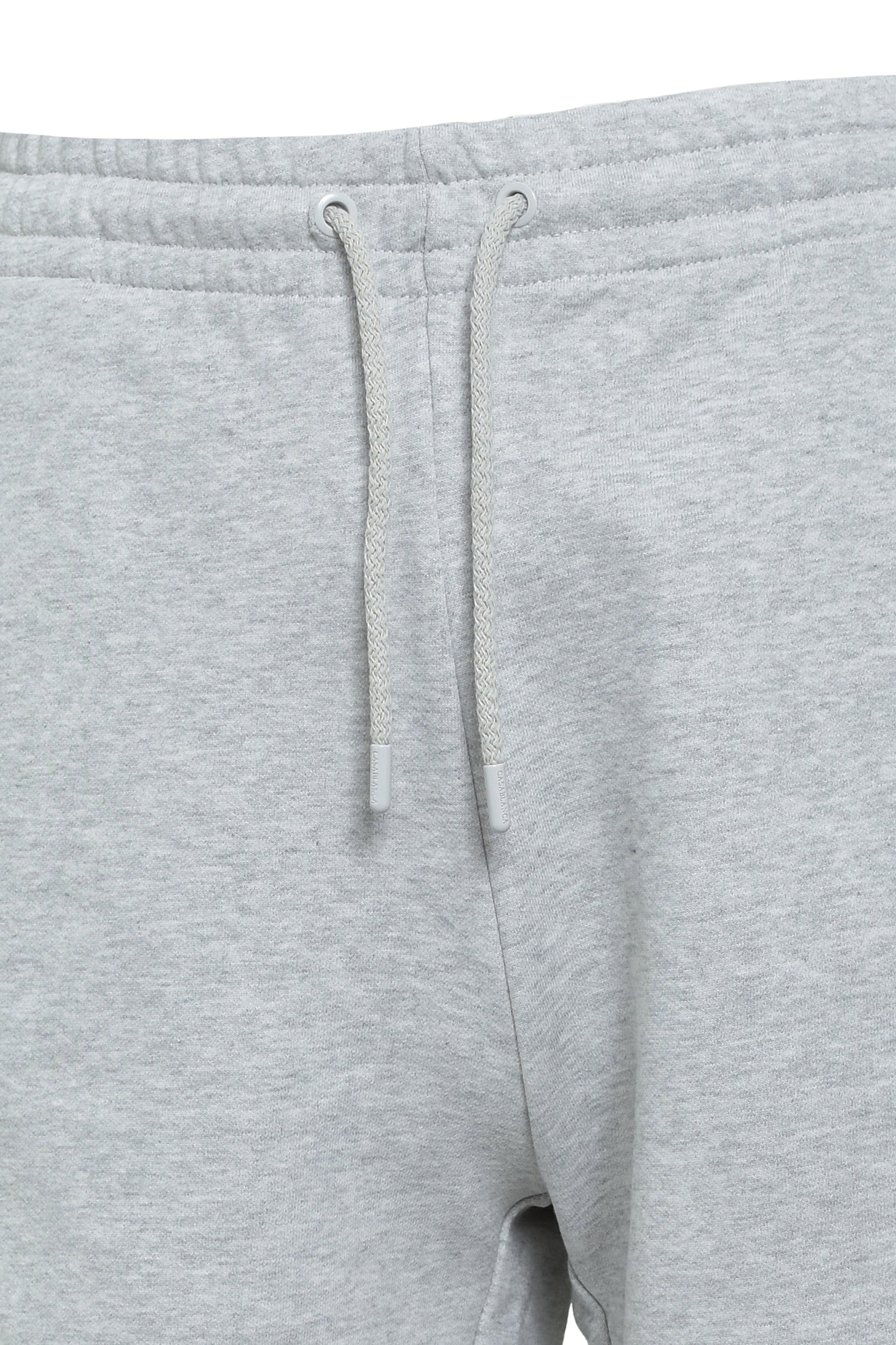 CASABLANCA PVC PATCH SWEATSHORT / GRY