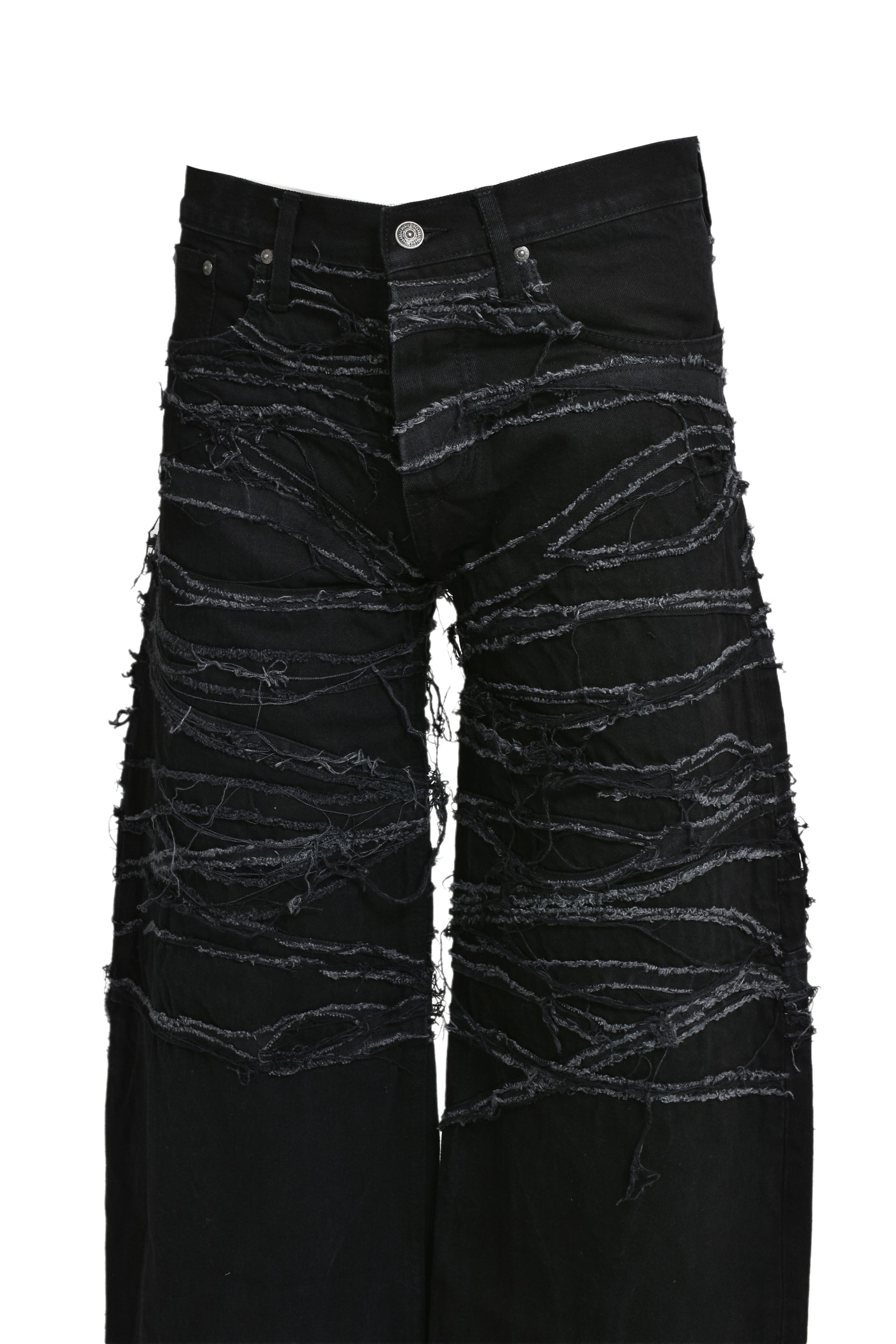 CRUDE BAGGY JEANS / BLK