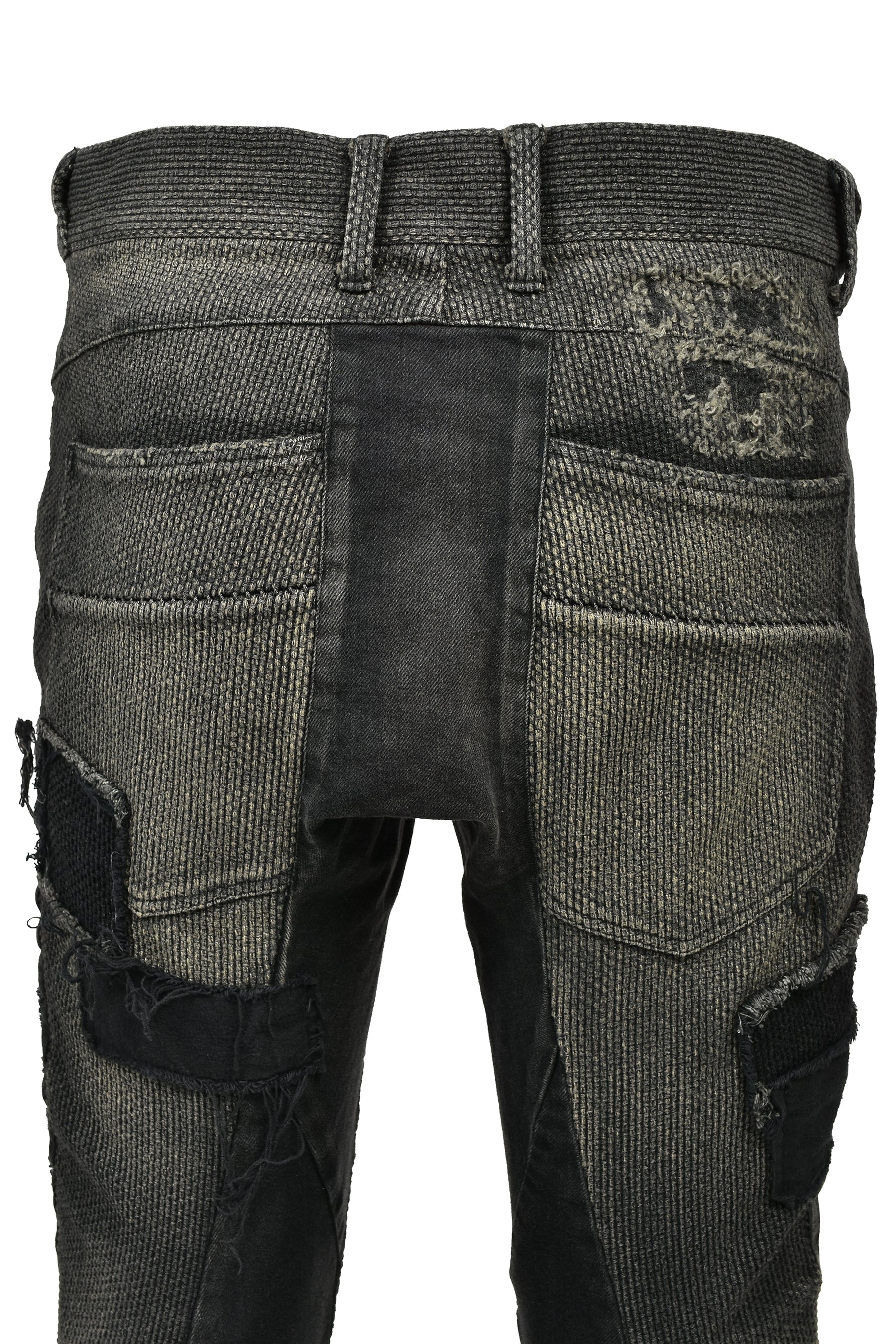 CRUST DAMAGE REPAIR PANTS / BLK