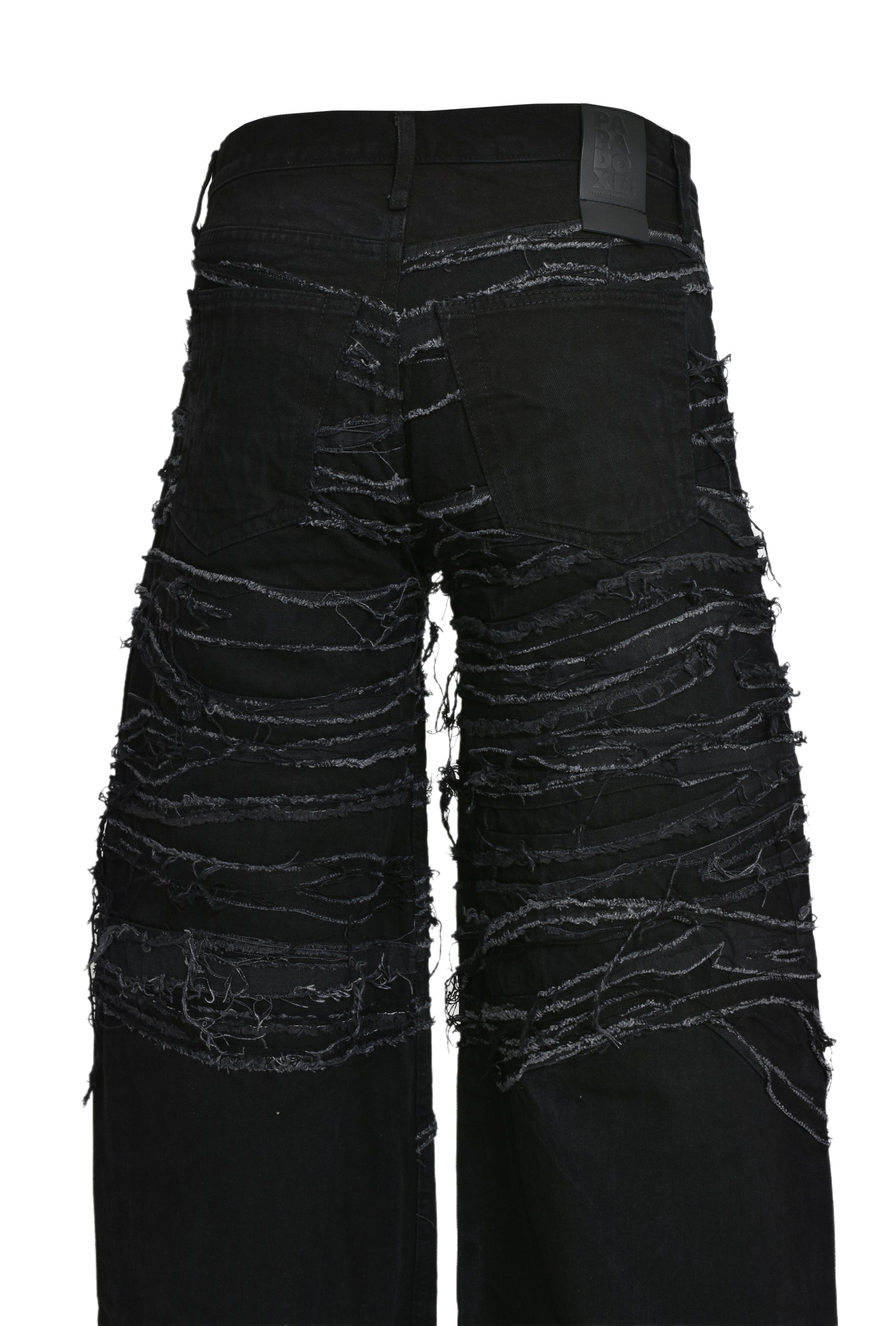 CRUDE BAGGY JEANS / BLK