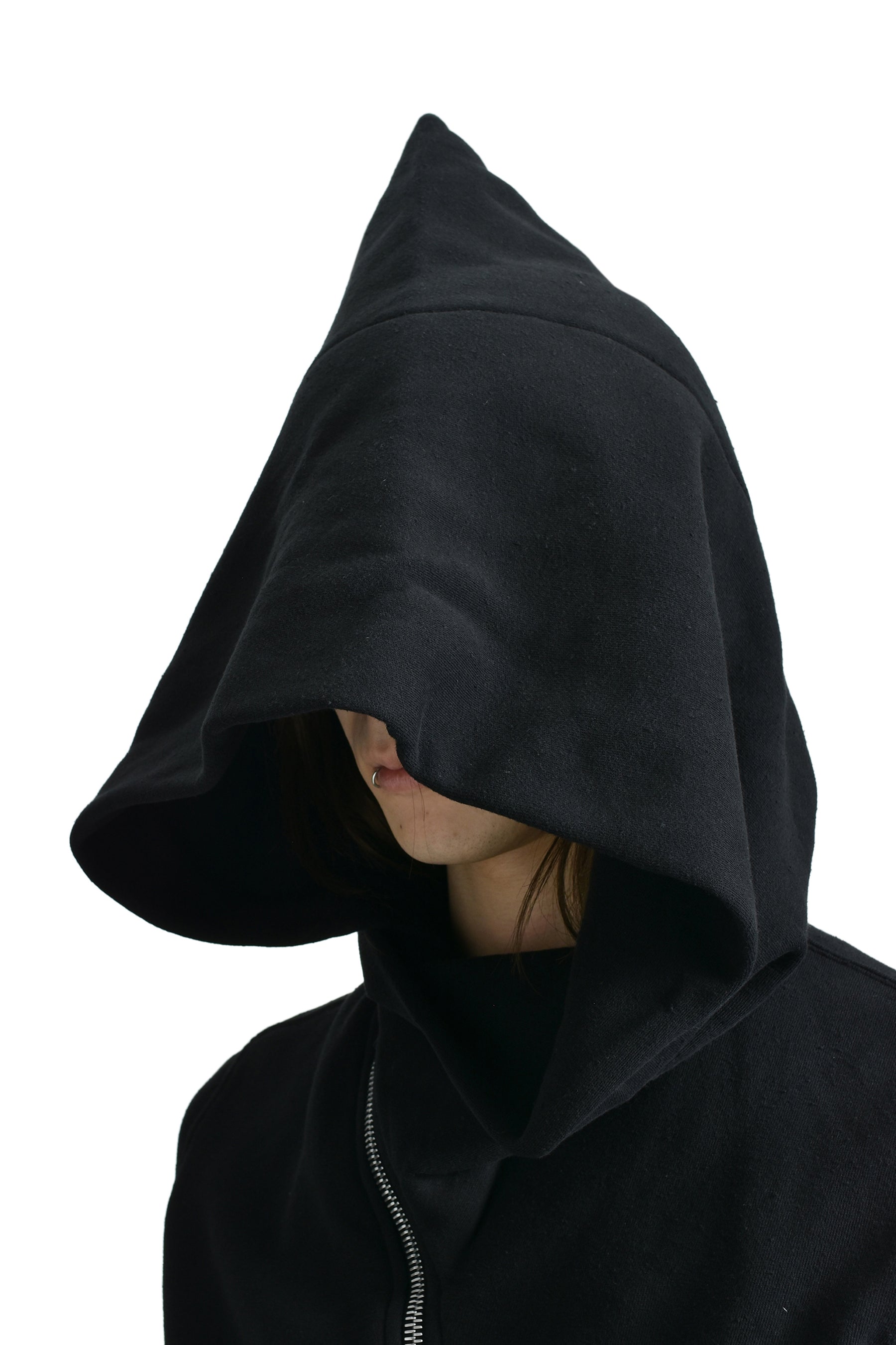 MICRO MOUNTAIN HOODIE / BLACK