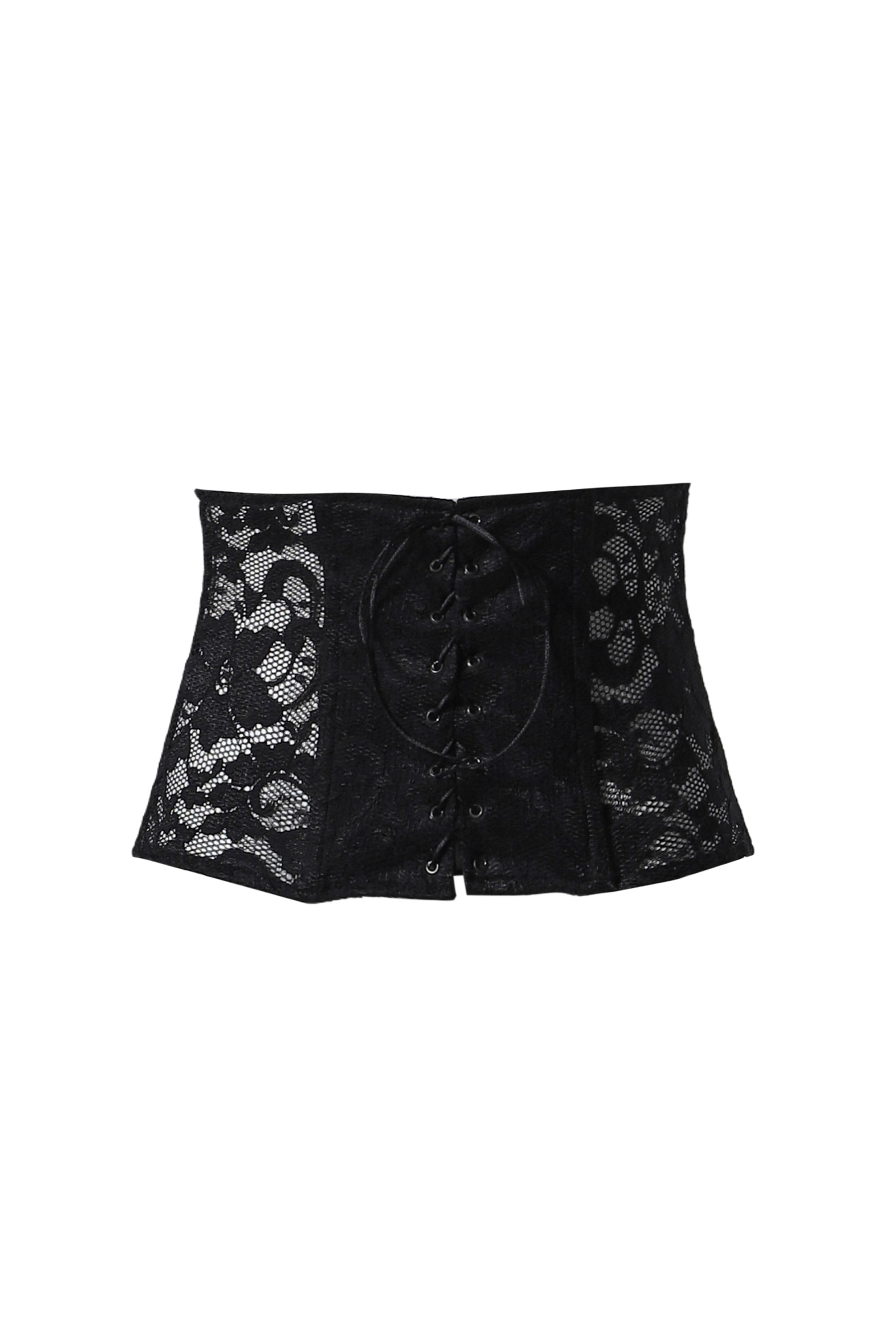 MILK WAISTBAND LACE / BLK