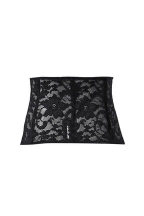 MILK WAISTBAND LACE / BLK