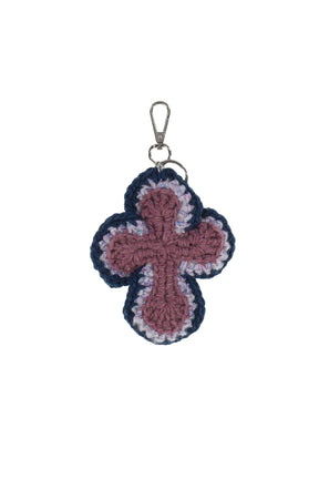 3D CROSS KEYCHAIN / MULTI