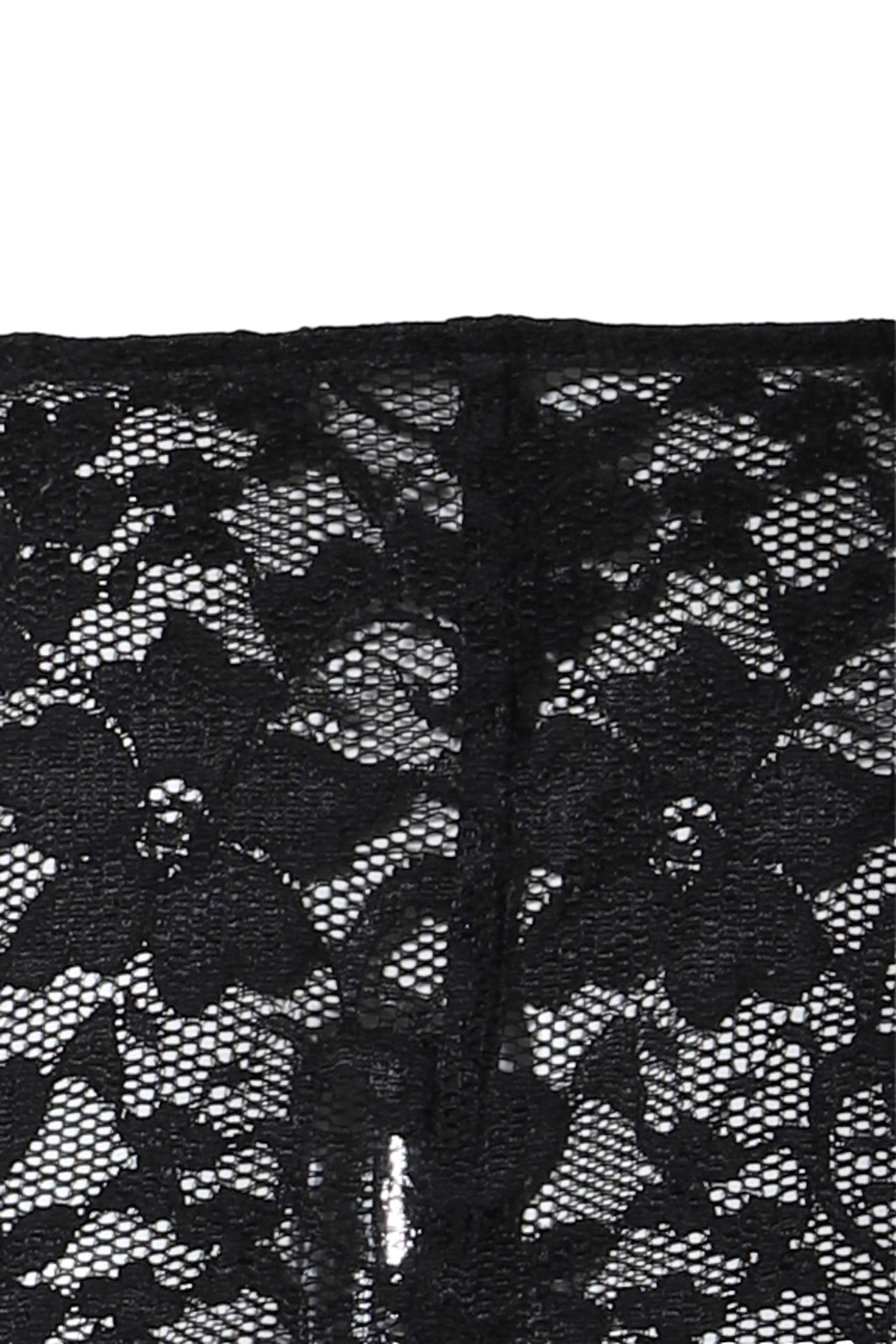 MILK WAISTBAND LACE / BLK