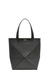 PUZZLE FOLD TOTE XL / BLK