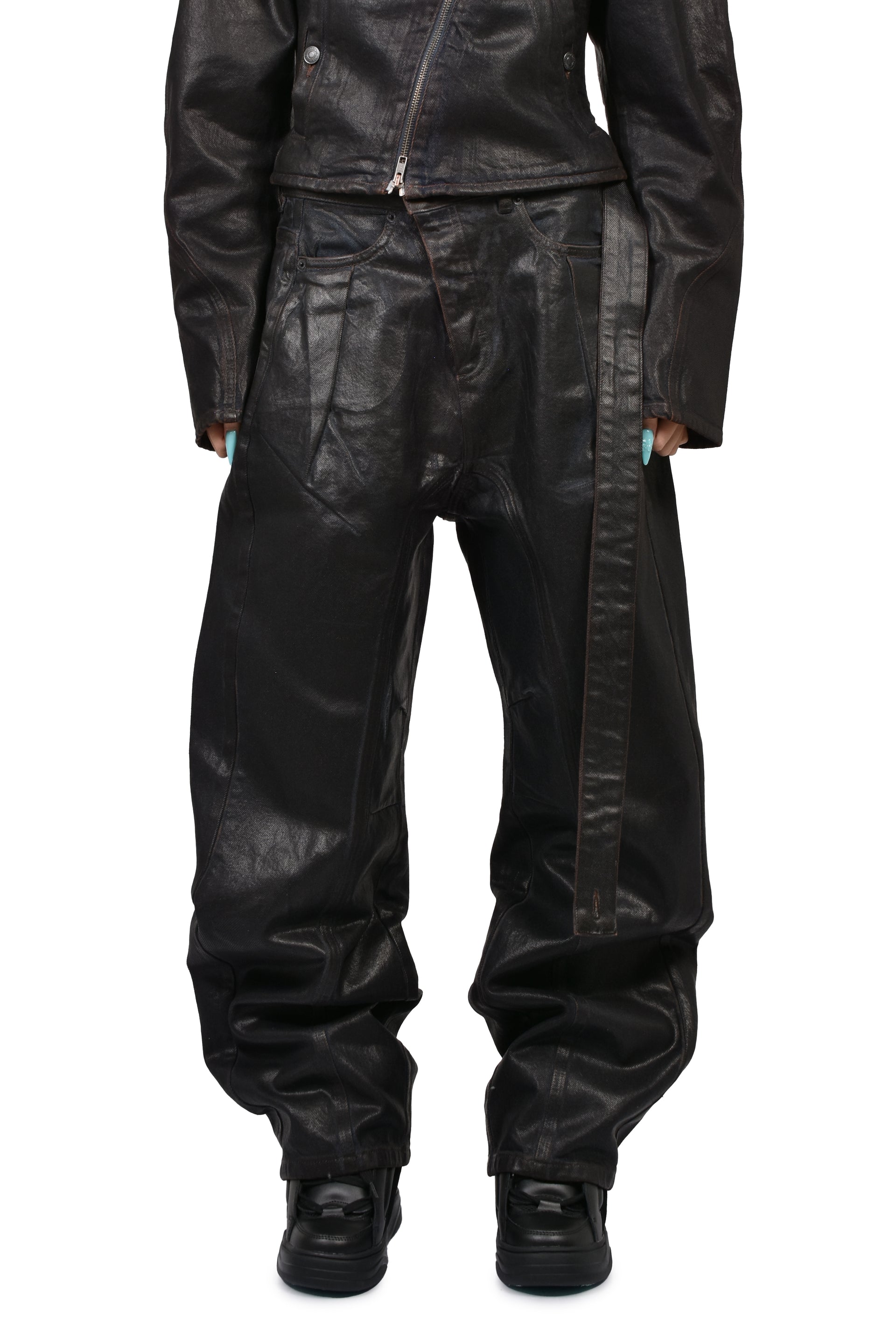 GLAZED BAGGY JEANS (X) / BRW