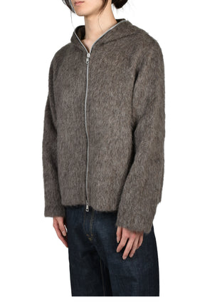 FULL ZIP HOOD / MOLE GRY