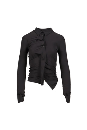 TWISTED SHIRT / TAUPE 