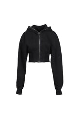 COLLAGE GIMP HOODIE / BLK