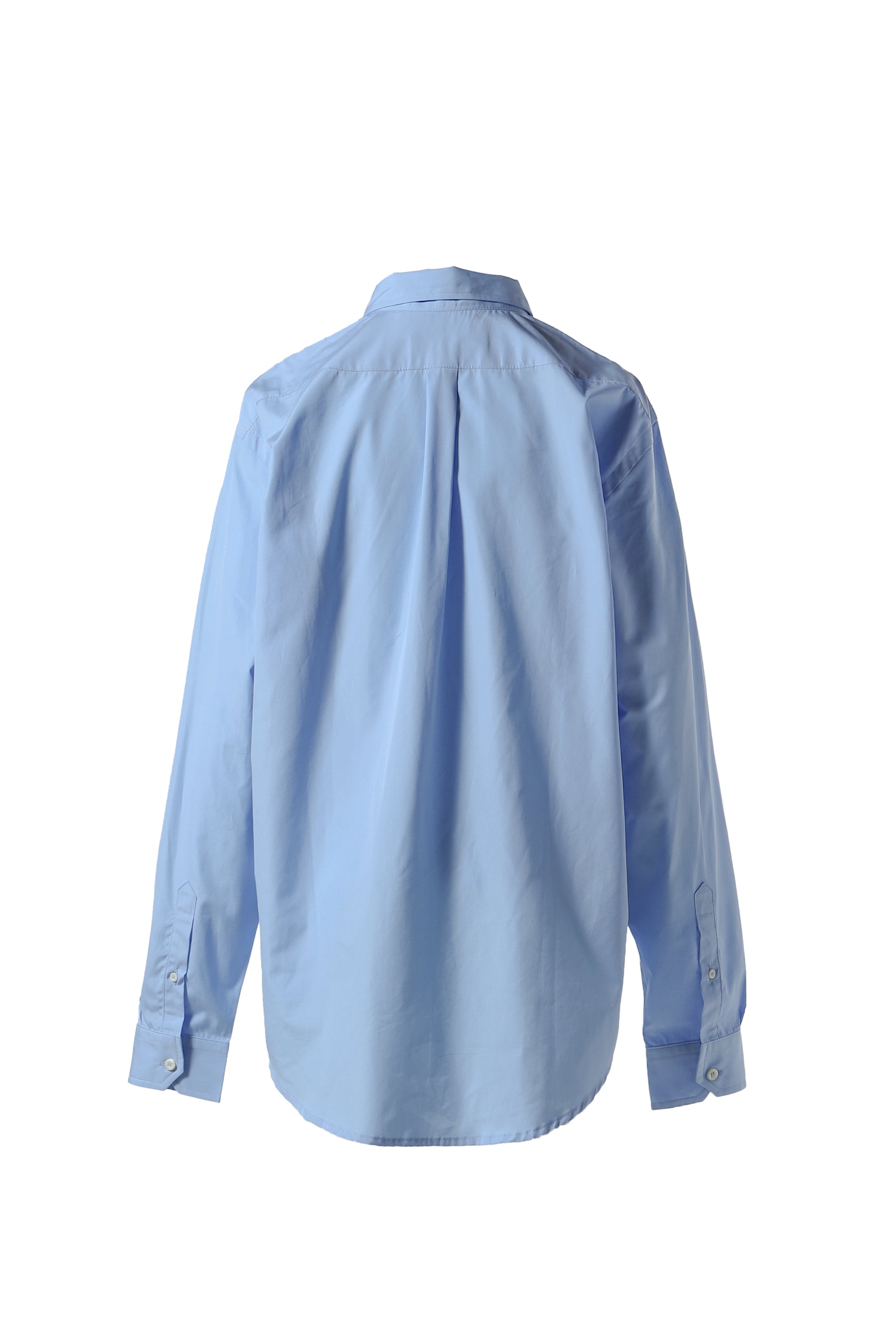 EVERGREEN PINCHED LOGO SHIRT / BLU