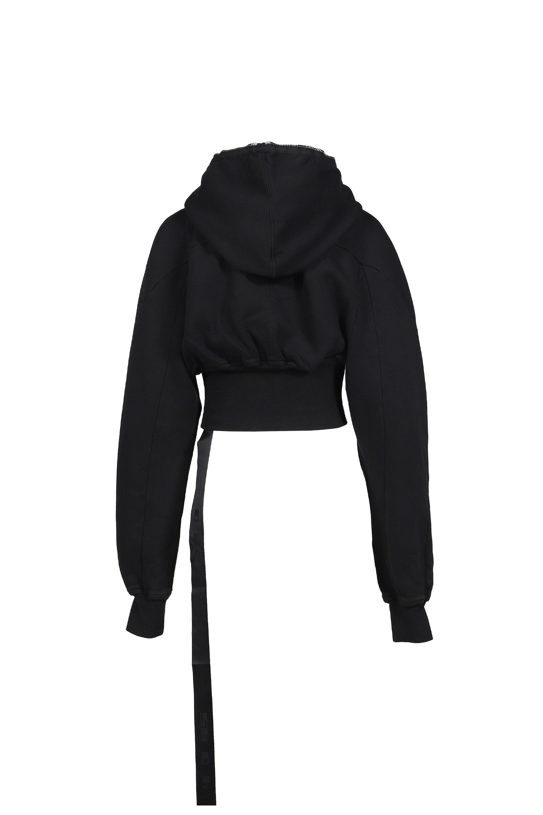 COLLAGE GIMP HOODIE / BLK