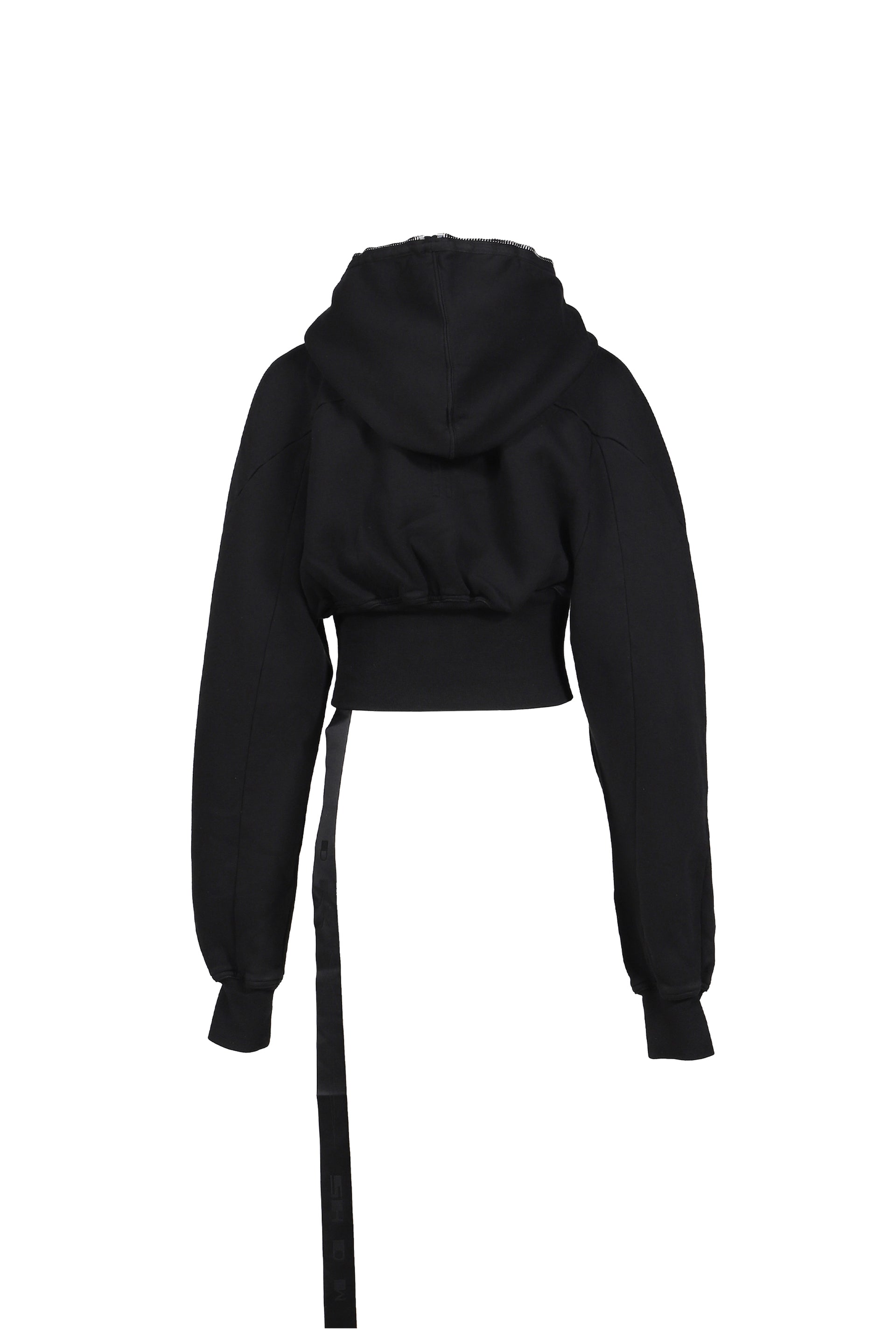 COLLAGE GIMP HOODIE / BLK