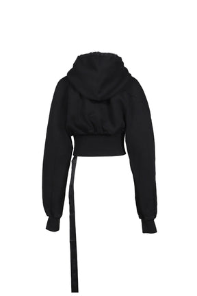 COLLAGE GIMP HOODIE / BLK