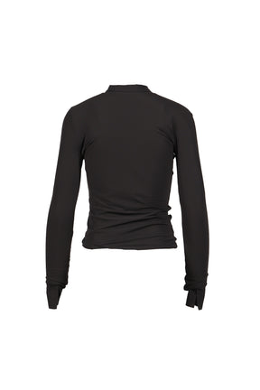 TWISTED SHIRT / TAUPE 