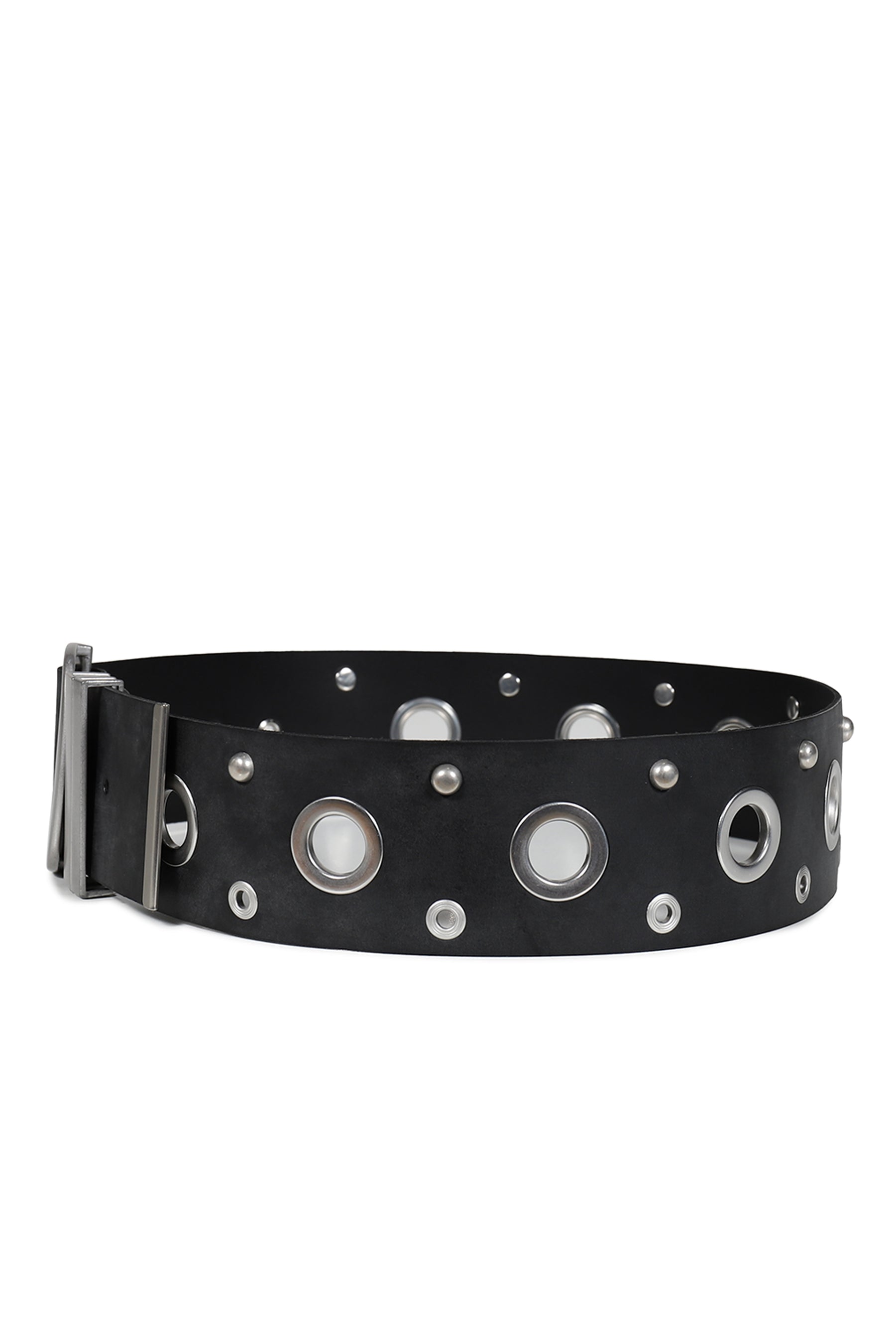 REI STUD WIDE BELT / BLK