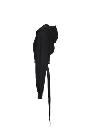 COLLAGE GIMP HOODIE / BLK