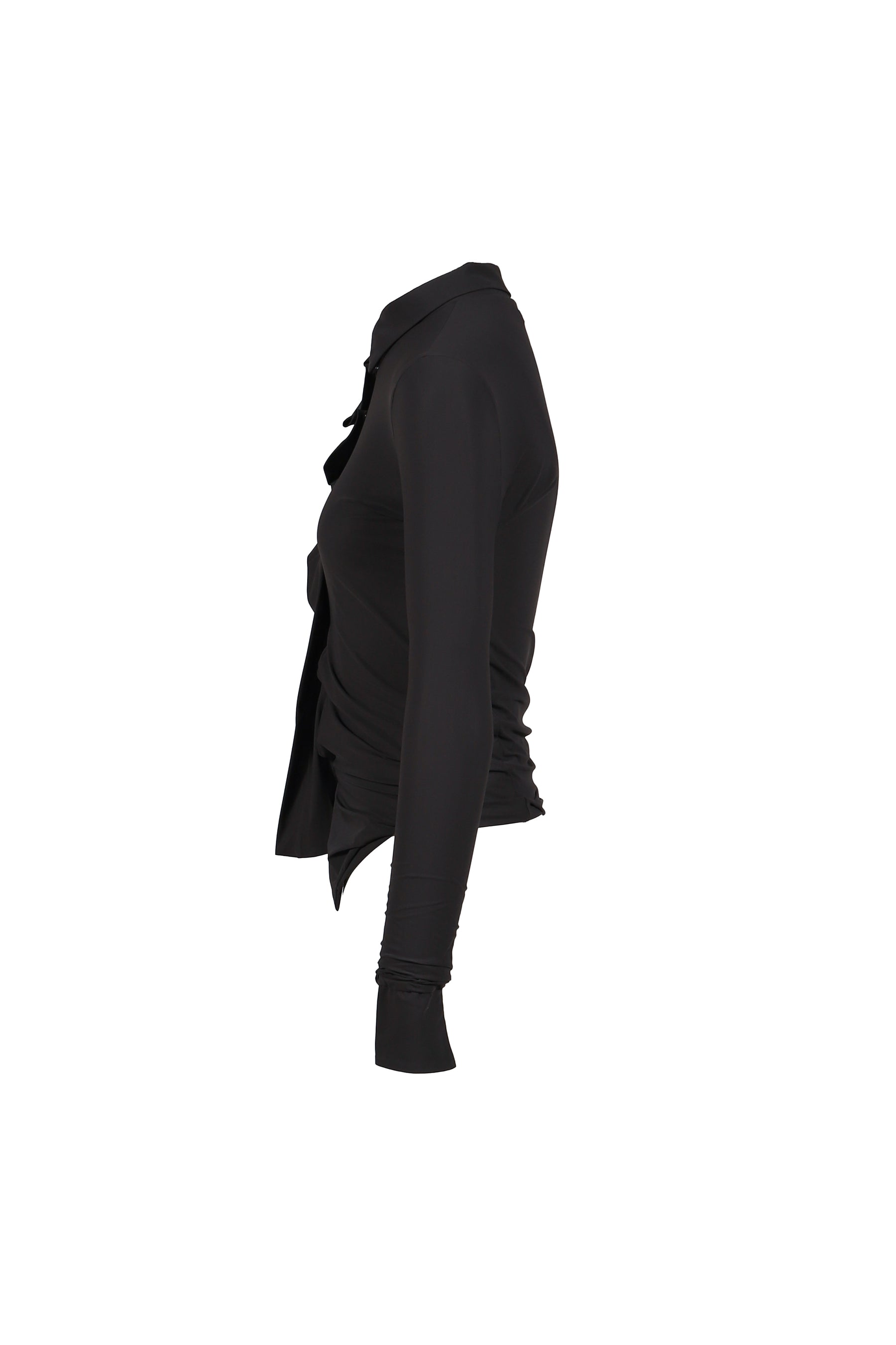 TWISTED SHIRT / TAUPE 