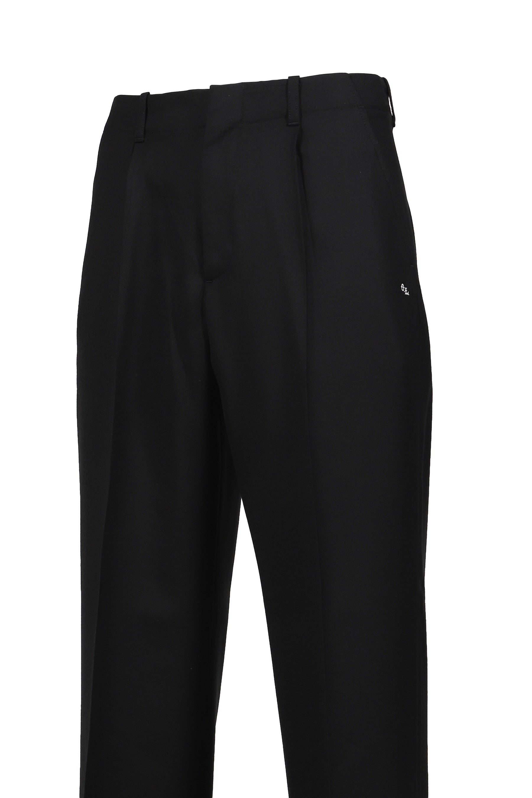 BORROWED CHINO / BLK