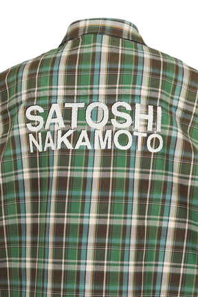 BENDER CUT OFF FLANNEL / GRN PLAID