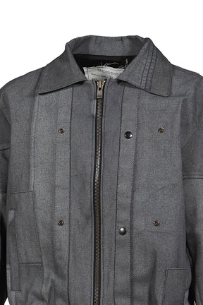 DUSTBORN LIGHT PATCHWORK BOMBER / ASSORT