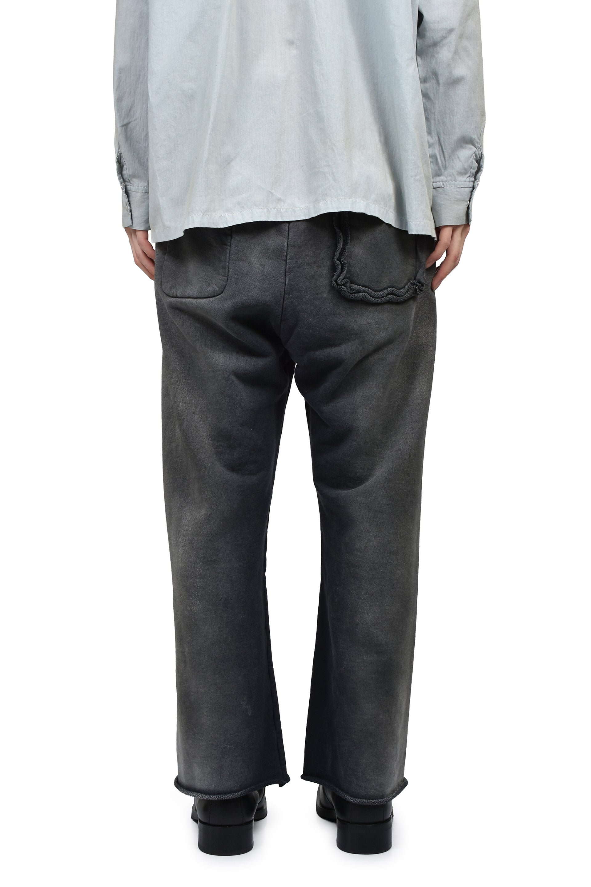 #7 VINYL SWEAT PANTS AGED / BLK