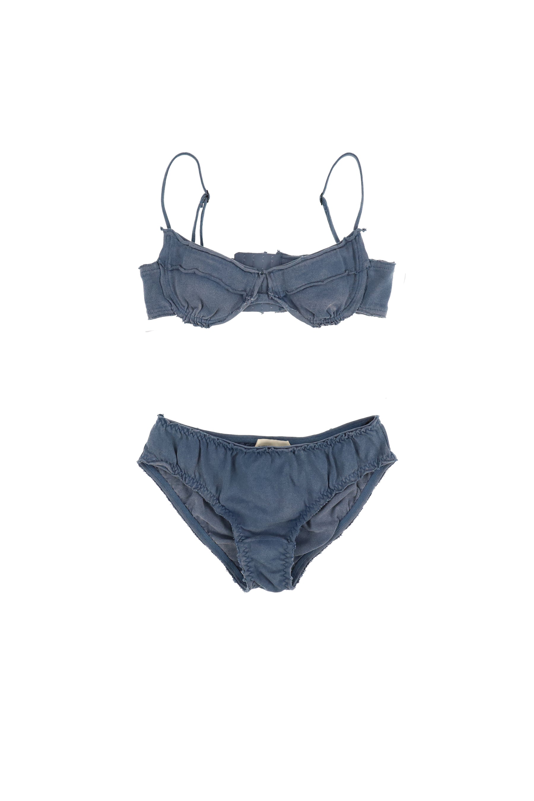 BRALETTE AND PANTY SET / BLU