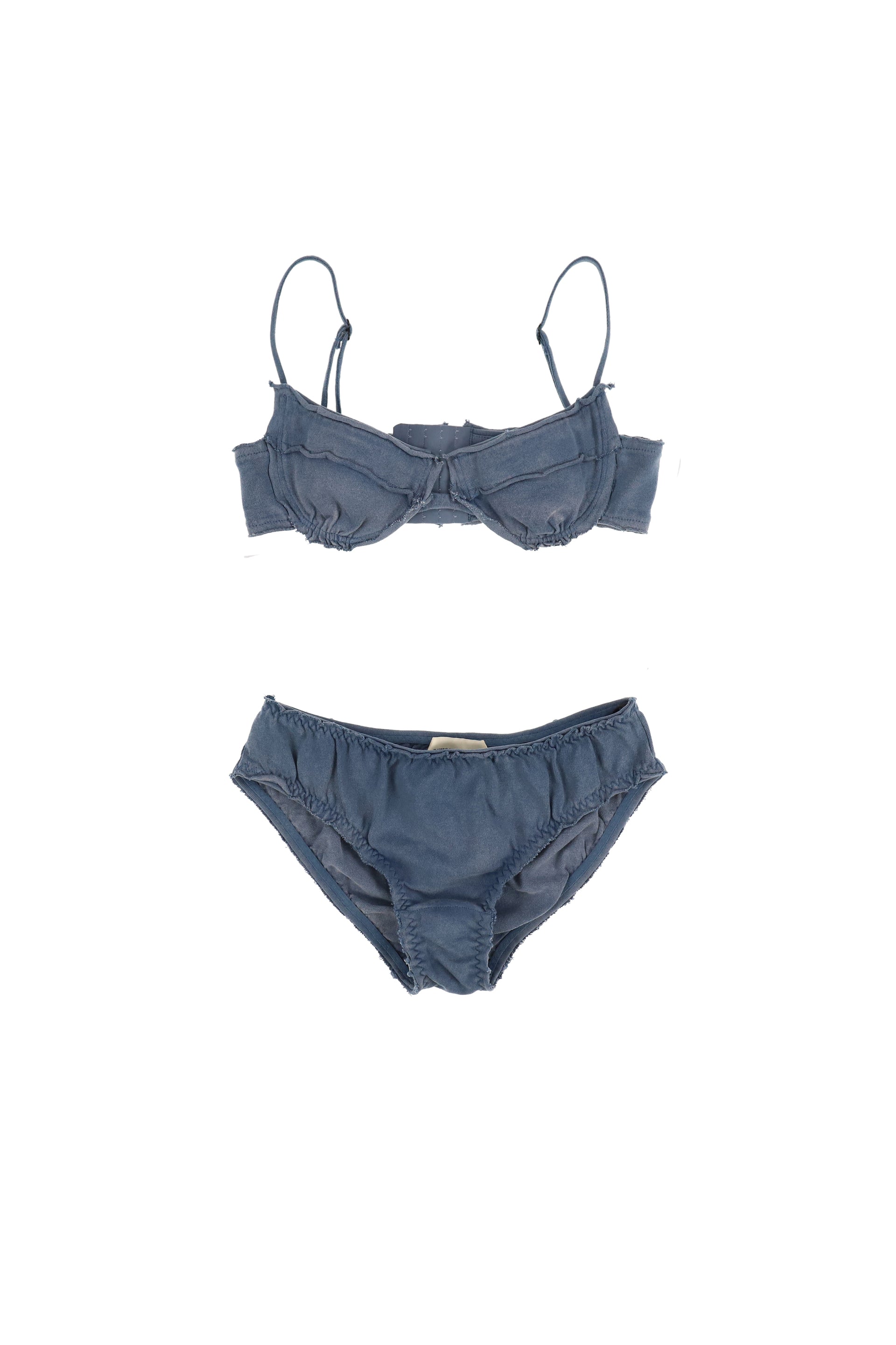 BRALETTE AND PANTY SET / BLU