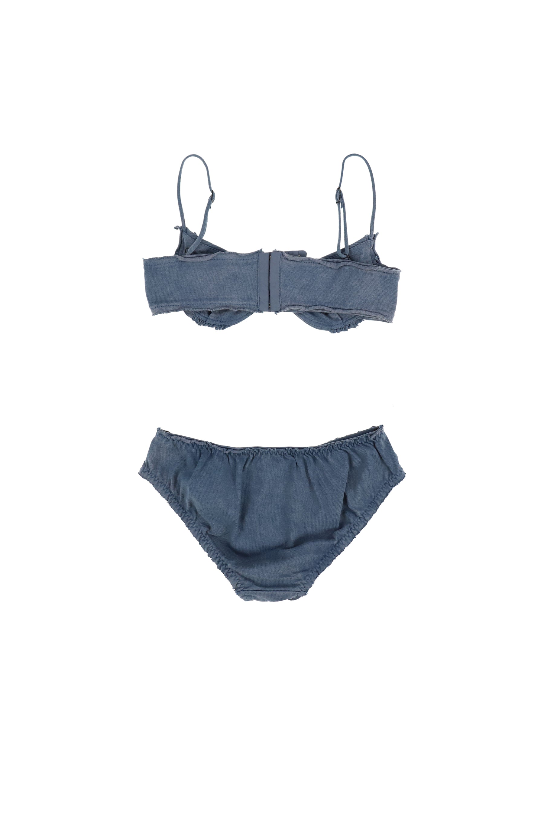 BRALETTE AND PANTY SET / BLU