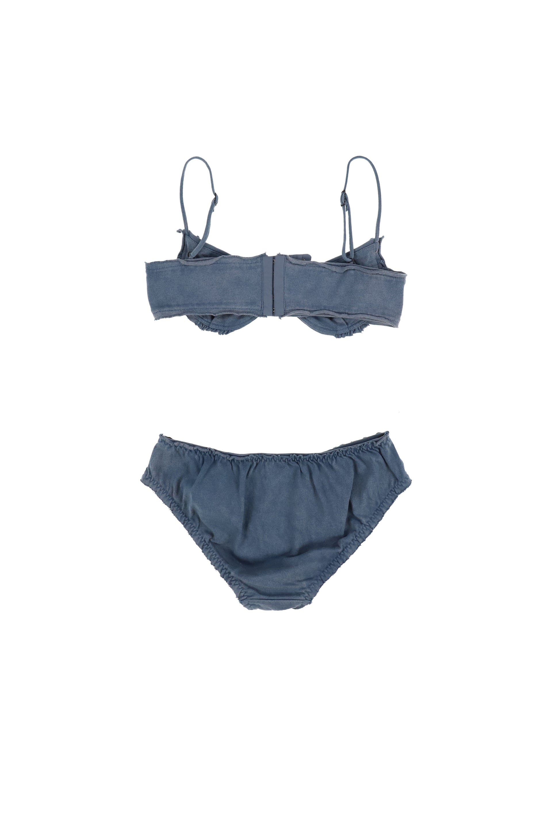 BRALETTE AND PANTY SET / BLU