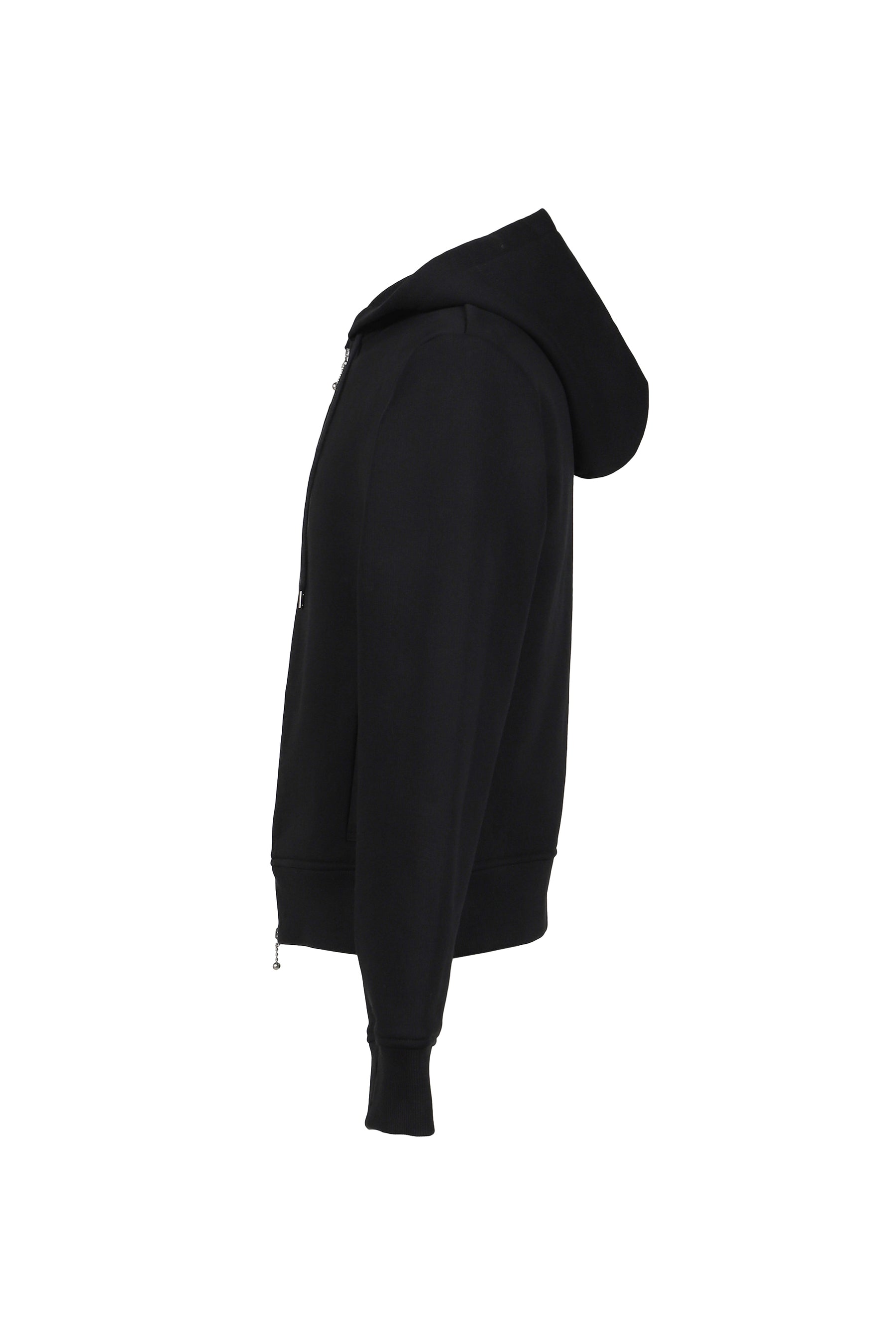 BORED ZIP HOODIE / JET BLK